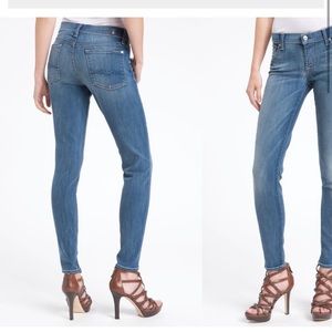 7 for All Mankind Gwenevere Skinny Jeans Size 27